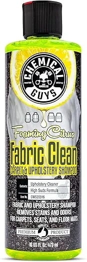 Chemical Guys Foaming Citrus Fabric Clean, 16 oz concentrate