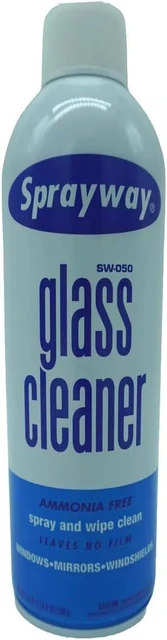 Sprayway SW050 Glass Cleaner, one 19 oz can
