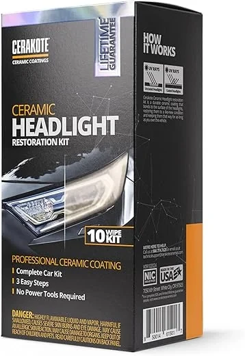 CERAKOTE Ceramic Headlight Restoration Kit, AH-HLKIT