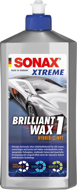 SONAX XTREME Brilliant Wax 1, 500 mL