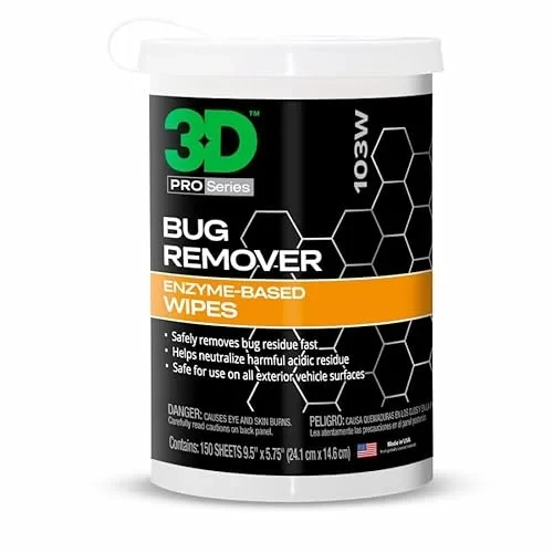 3D Bug Remover Wipes, 103W