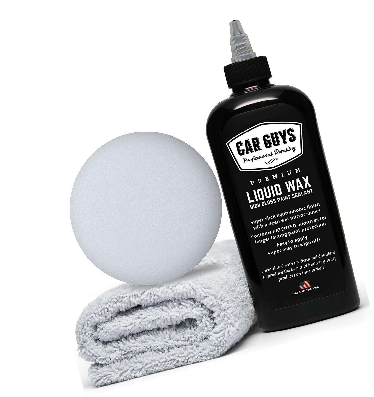 CarGuys Liquid Wax - The Ultimate Car Wax Shine with Polymer Paint Sealant Pr...