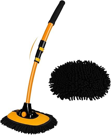 Curved Telescopic Cleaning Brush
