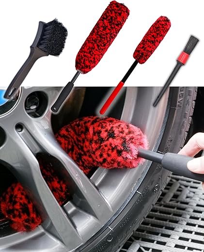 Long Handle Wheel Brush Kit