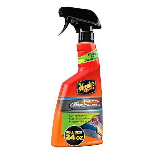 Meguiar’s Hybrid Ceramic Waterless Wash and Wax 24 oz bottle