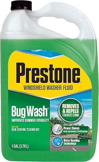 Prestone Bug Wash Windshield Fluid