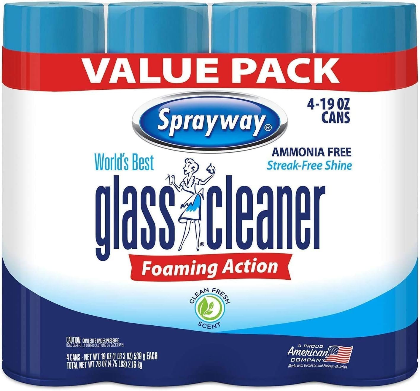 Sprayway Ammonia Free Glass Cleaner