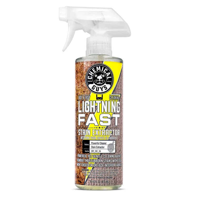 Chemical Guys Lightning Fast Stain Extractor SPI_191_16 16 fl oz spray bottle