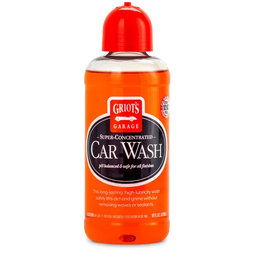 Griot’s Garage Car Wash, 16 oz bottle.