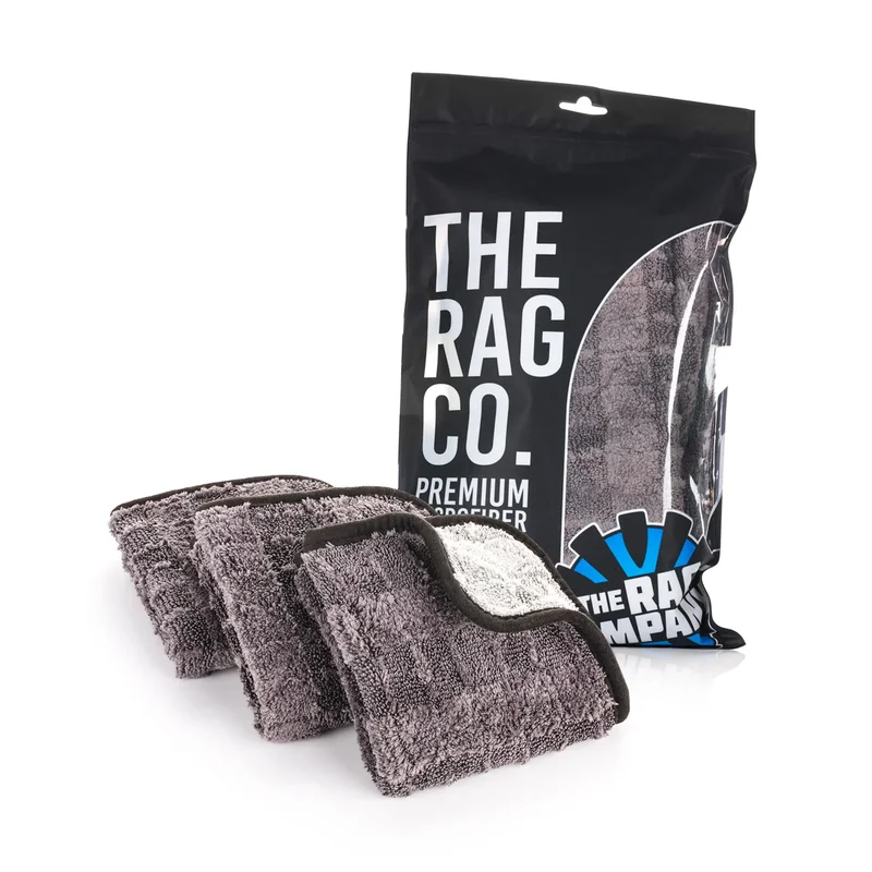 The Rag Company The Gauntlet drying towel, manufacturer main image with individual towel and package. Size must be confirmed in the selected offer.