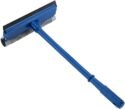 15.9 Inch 2-in-1 Window Squeegee with Sponge and Soft Rubber Strip - Multi-Purpose Glass, Shower, and Car Window Cleaner Tool