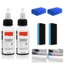 (2PCS, 2 * 50ml+2*sponges) Car Scratch Repair Wax, Car Buff Out Scratch, Car Paint Scratch Repair, Car Scratch Repair Paste,...