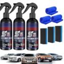 3Pcs Multi-Functional Coating Renewal Agent, 3 in 1 Ceramic Car Coating Spray, Car Coating Agent Spray, High Protection Quick Car...