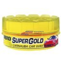 ABRO Super Gold Carnauba Car Wax - Carnauba Wax for Long-Lasting Protection & High Gloss Shine, Car Wax Paste for...