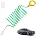 Auto Sunroof Cleaning Tool, 120 Inch Flexible Pipe Brush, 2PCS Tube Cleaning Brushes for Car Sunroof, Windshield Wiper Drain Hole