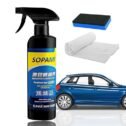 Car Coating Spray, 17.6 oz Quick Effect Coating Agent, Car Scratch Wax Coating Spray, Polish Spray Waterless Wash Wax, Oil...