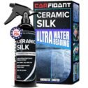 Carfidant Ceramic Silk - Ceramic Coating Spray - High Gloss, Hydrophobic Protection & Chemical Resistance for Cars, RVs & Boats...