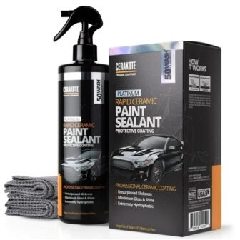 Cerakote Rapid Ceramic Paint Sealant Spray, Ceramic Coating for Cars - 12...