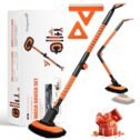 Dutywand 60'' Car Wash Brush with Ice Scrapers, 5 in 1 Multi-Functional Car Cleaning Brush Kit, 180 Degree Folding and...