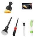 Fitosy Car Detailing Brushes Duster Cleaning Kits, Soft Hair Dashboard Air Vent Crevice Dusting Detail Cleaner Interior Accessories Tools for...