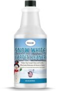 GELEAN Carpet Cleaner 32oz Rug Extracting Shampoo SNOW WHITE Carpet Cleaner Solution and Machine Use, Removes Even The Toughest Stains...
