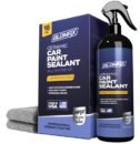 GLOMAX Ceramic Coating For Cars (16 oz.) - Hydrophobic Ceramic Car Wax Spray With Added UV PROTECTION - LONG LASTING...