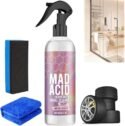 KOSIMI Mad Acid Glass Cleaner, New Acid Water Spot Remover, All Purpose Cleaner, for Bathroom, Car and Furniture – 4...