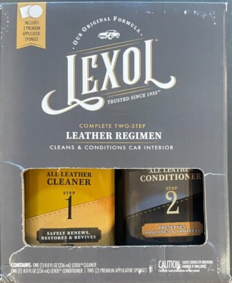 LEXOL LEATHER CONDITIONER LEATHER CLEANER KIT Car Furniture Shoes Bags Care NEW