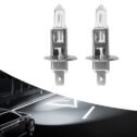 SamWinGear 2PCS H1 Headlight Bulb High and Low Beam H1 Halogen Headlight Bulbs Restoration Kit, 12V 55W H1 LED Fog...