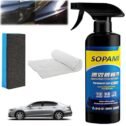 Sopami Car Coating Spray,Sopami Quick Effect Coating Agent,Sopami Car Scratch Wax Coating Spray, Sopami Oil Film Emulsion Glass Cleaner 17.6...