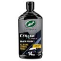 Turtle Wax 53448 Hybrid Solutions Ceramic Acrylic Black Polish and Wax Formulated for Black Car Paint, Removes Surface Scratches and...