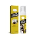 UYUAN Multipurpose Foam Cleaner Spray, Lemon Scented All-Purpose Household Cleaners for Car, House, and Kitchen, Powerful Dry Cleaning Agent 120ML